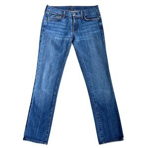 7 For All Mankind Roxanne Blue Denim Jeans Size 25